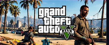 Городской открытый мир GTA V